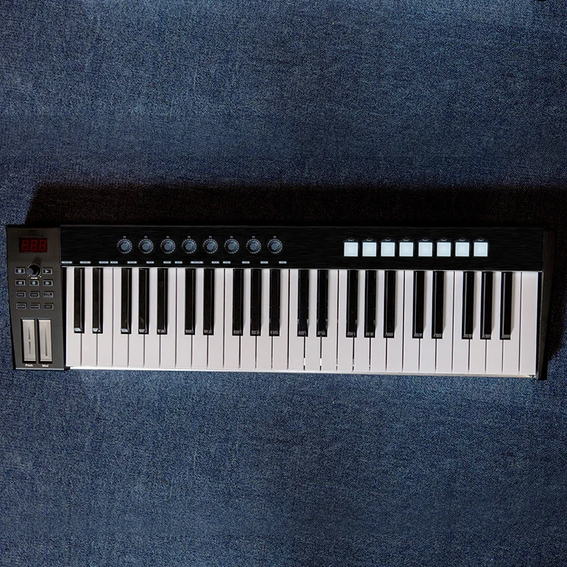 49 keys professional master MIDI keyboard controller Plug and Play USB 49 key mini usb  MIDI controller for music produce
