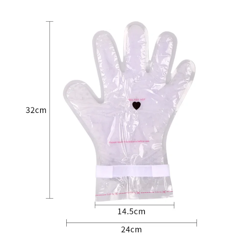private label heated  paraffin wax pedicure beauty whitening heating hand and foot paraffin wax gloves bags mask