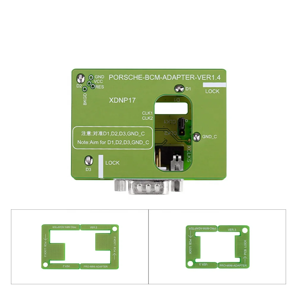 Адаптер Xhorse XDNP17 Без припоя для Porsche BCM работает с Mini Prog Key Tool Plus