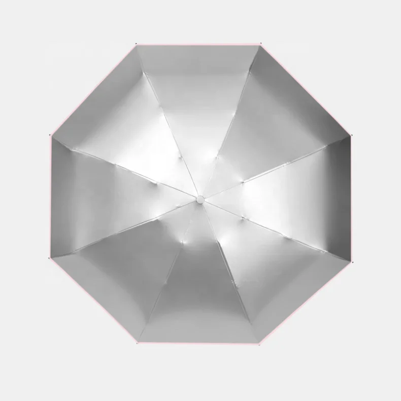 UV Production Sunscreen Umbrellas Girls Cheap Portable Pocket Lady Mini 5 Folding Umbrella