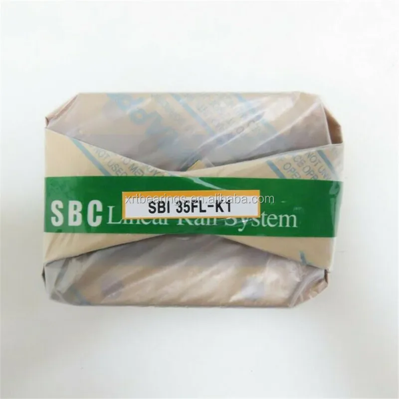 SBC линейный подшипник скольжения SBI35FL SBI35FL-K1 прямолинейного движения с хорошим качеством шлепанцы без задника открытыми пальцами SBI35FLS