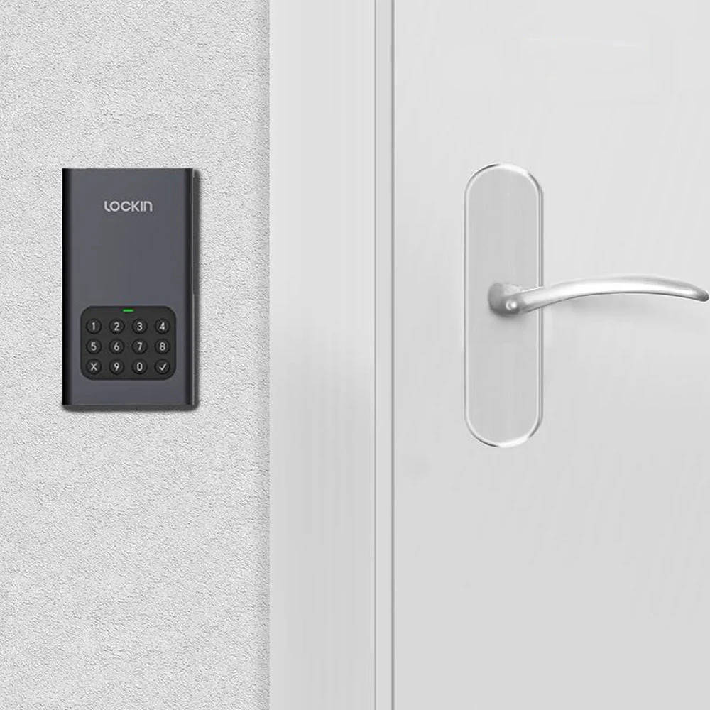 Tuya APP Connected Loock Lockin L1 Waterproof Smart Key Safe Lock Box Key Storage Wall Mounted Remote Password Control Lockbox