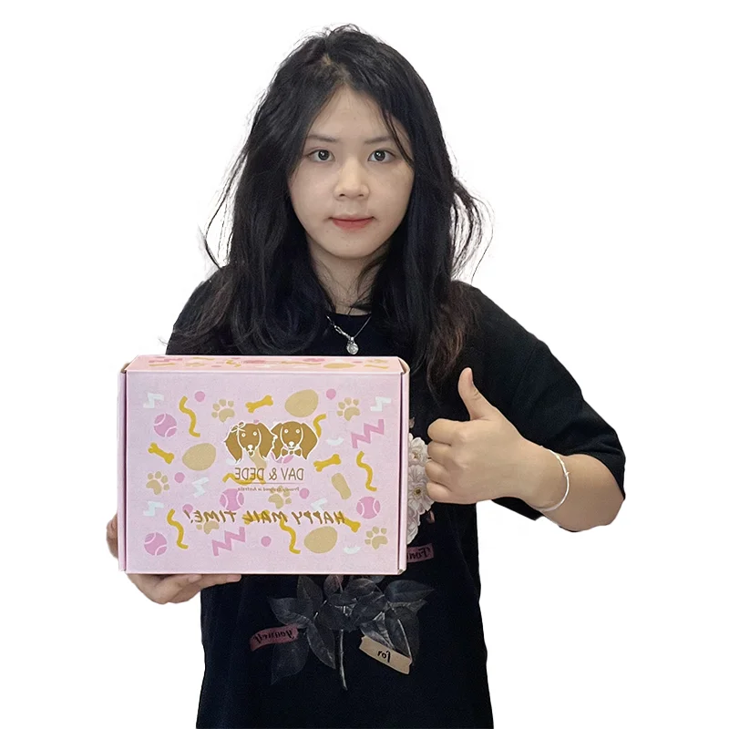 custom logo paper product hat clothes shoe luxury small pink corrugated shipping clothing custom cardboard gift packaging boxes