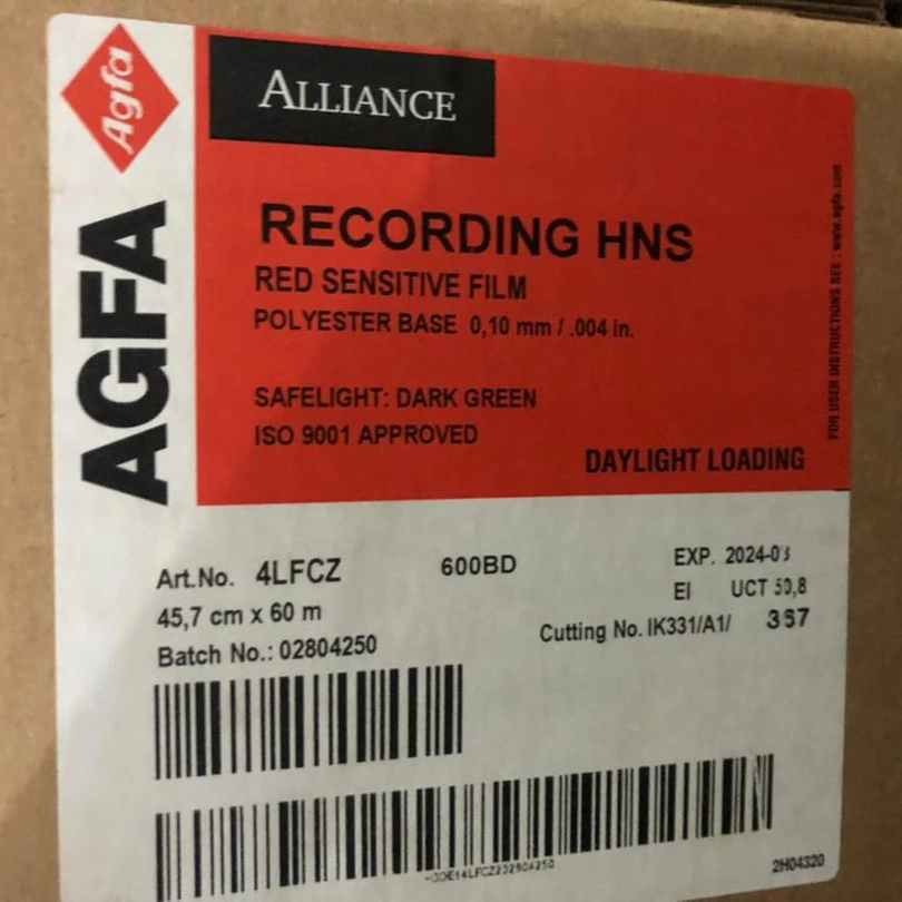 AGFA Imagesetter Film HN Film HNS Film