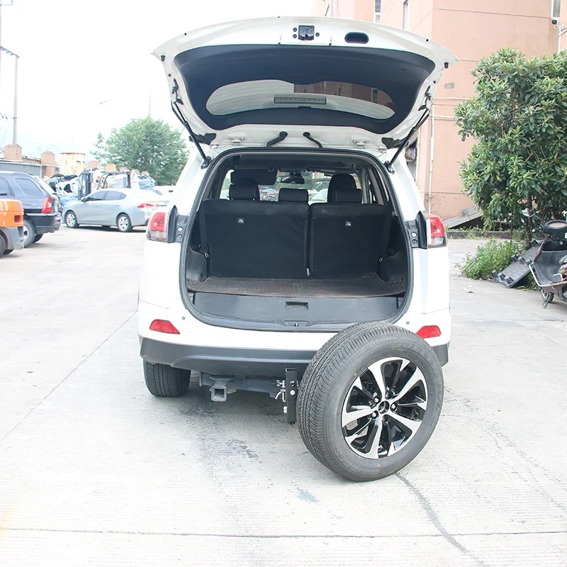 Supply of 2-inch foldable spare tire stand with towing mouth RV spare tire stand bracket SUV spare tire stand