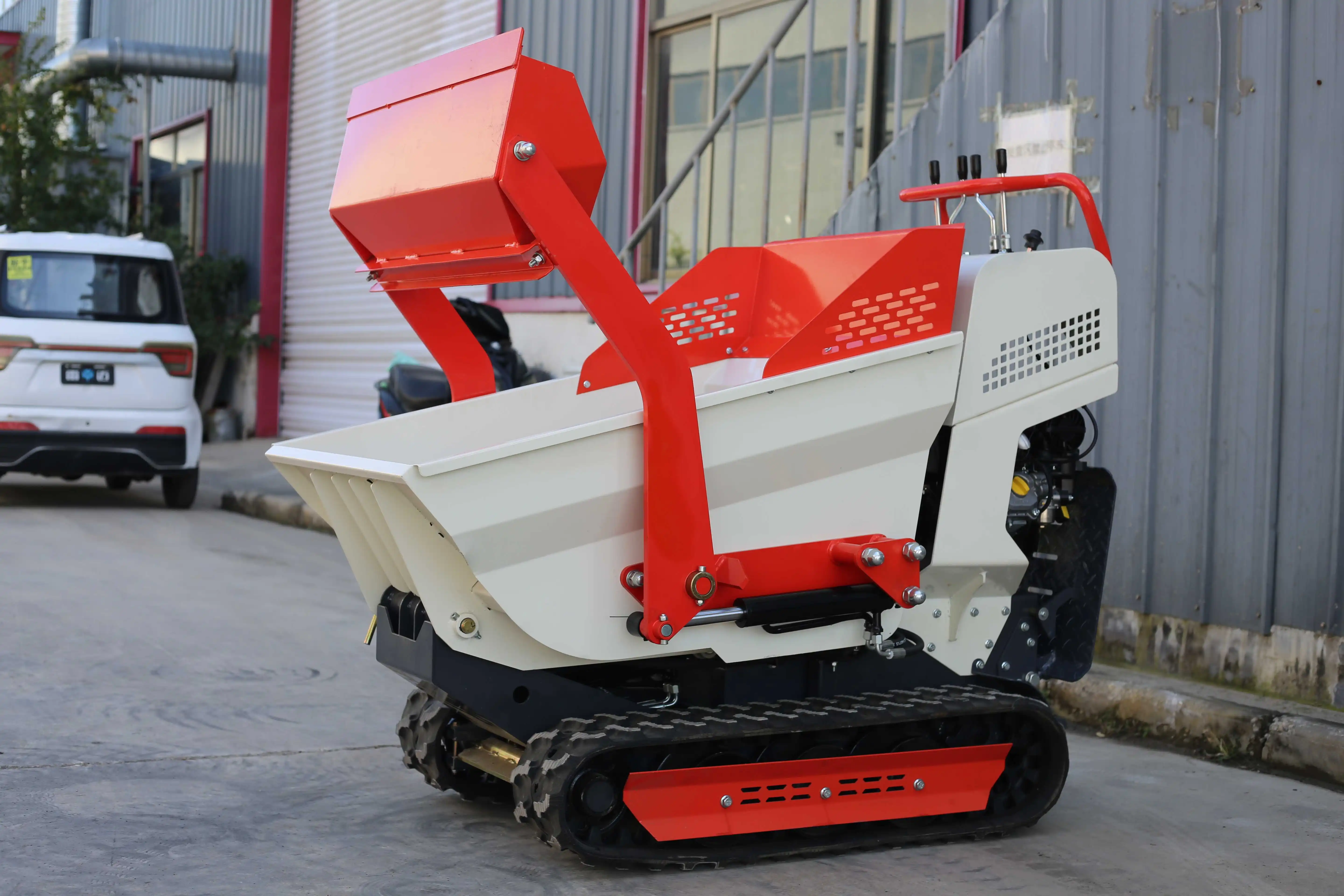 Dumper Truck Hydraulic  Mini  Crawler Dumper Transporter For Mine Cement Concr Crawler Dumper Truck