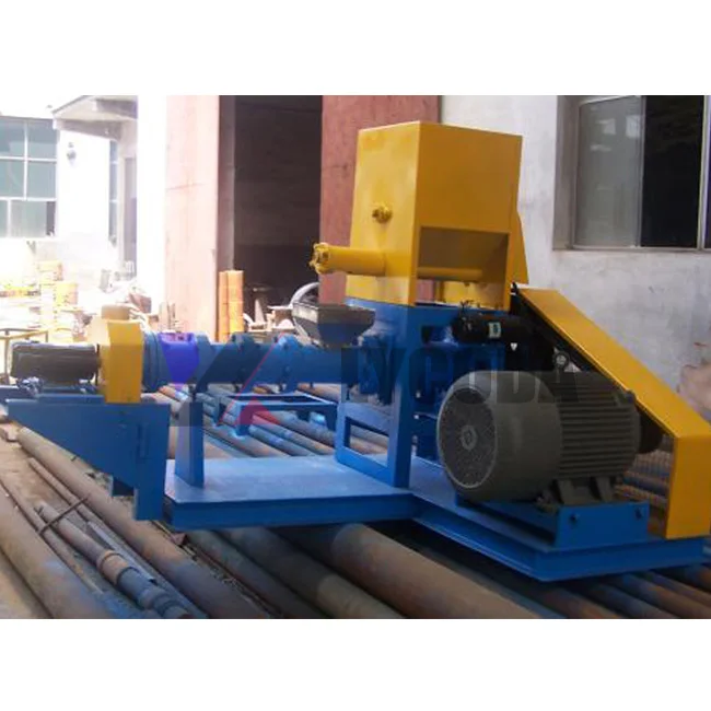 Cheap price pig food making machine floating fish pellet mill extruder for farm