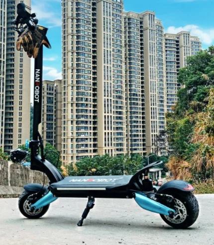 Nanrobot Cheaper Dual Motor 2 Wheels Wide Wheel Dropship E Scooter for Adult 48v 8inch 800w Unisex Electronic Trade DC 54.4V/2A