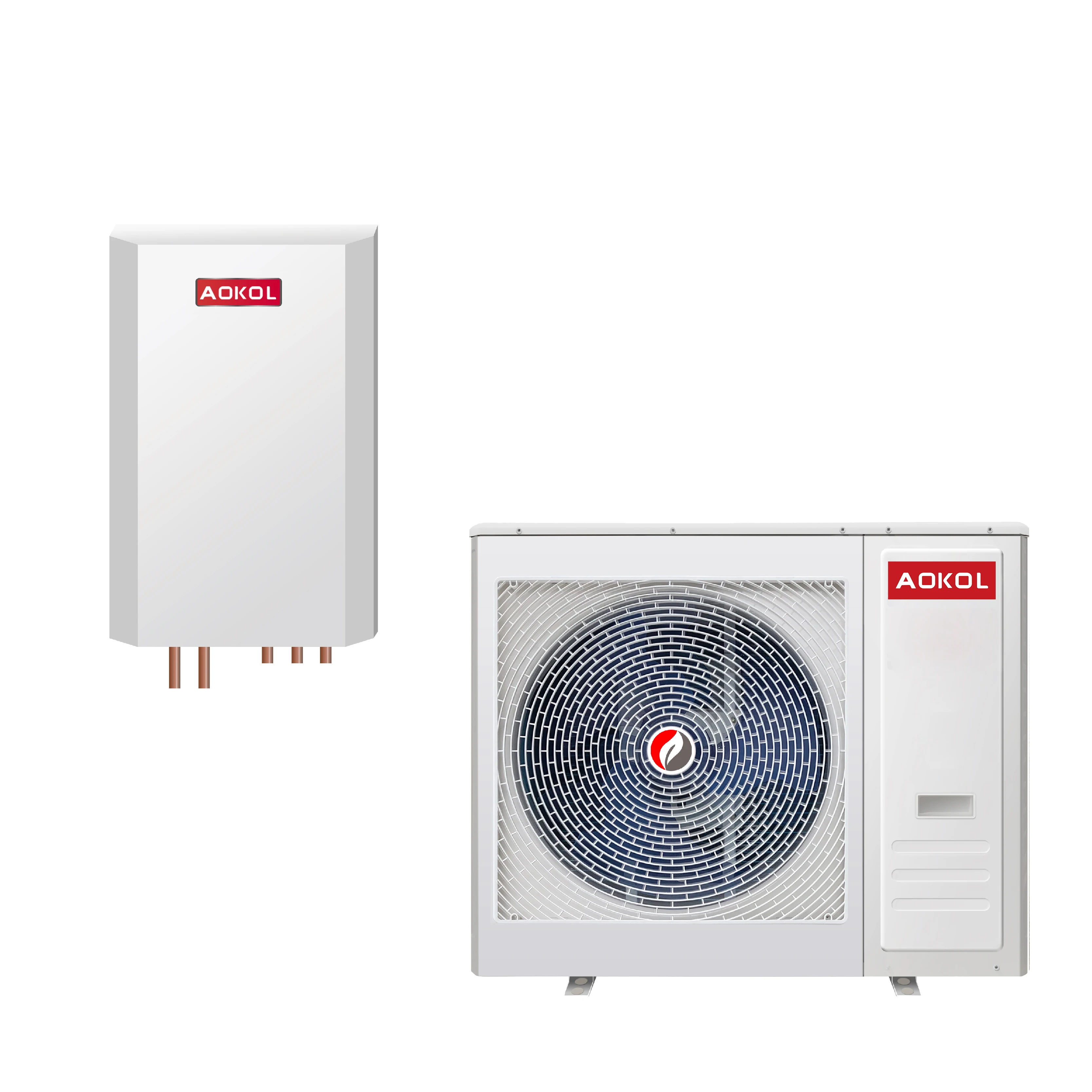Китайский заводской Тепловой насос OEM DC инвертор воздушно-водяное отопление охлаждение горячая вода R410A тепловой с WIFI Erp A ++ CE