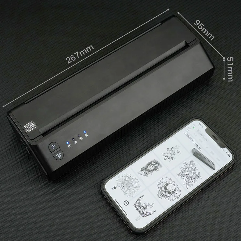 ZXX Wholesale Tattoo Portable Mini Copier Tattoo Thermal Stencil Printer Tattoo Transfer Machine