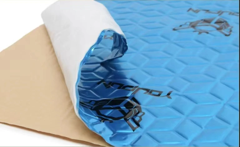 Hot Selling Aluminium Foil Noise Insulation Butyl Material Car Soundproof Damping Sheet Sound Deadening