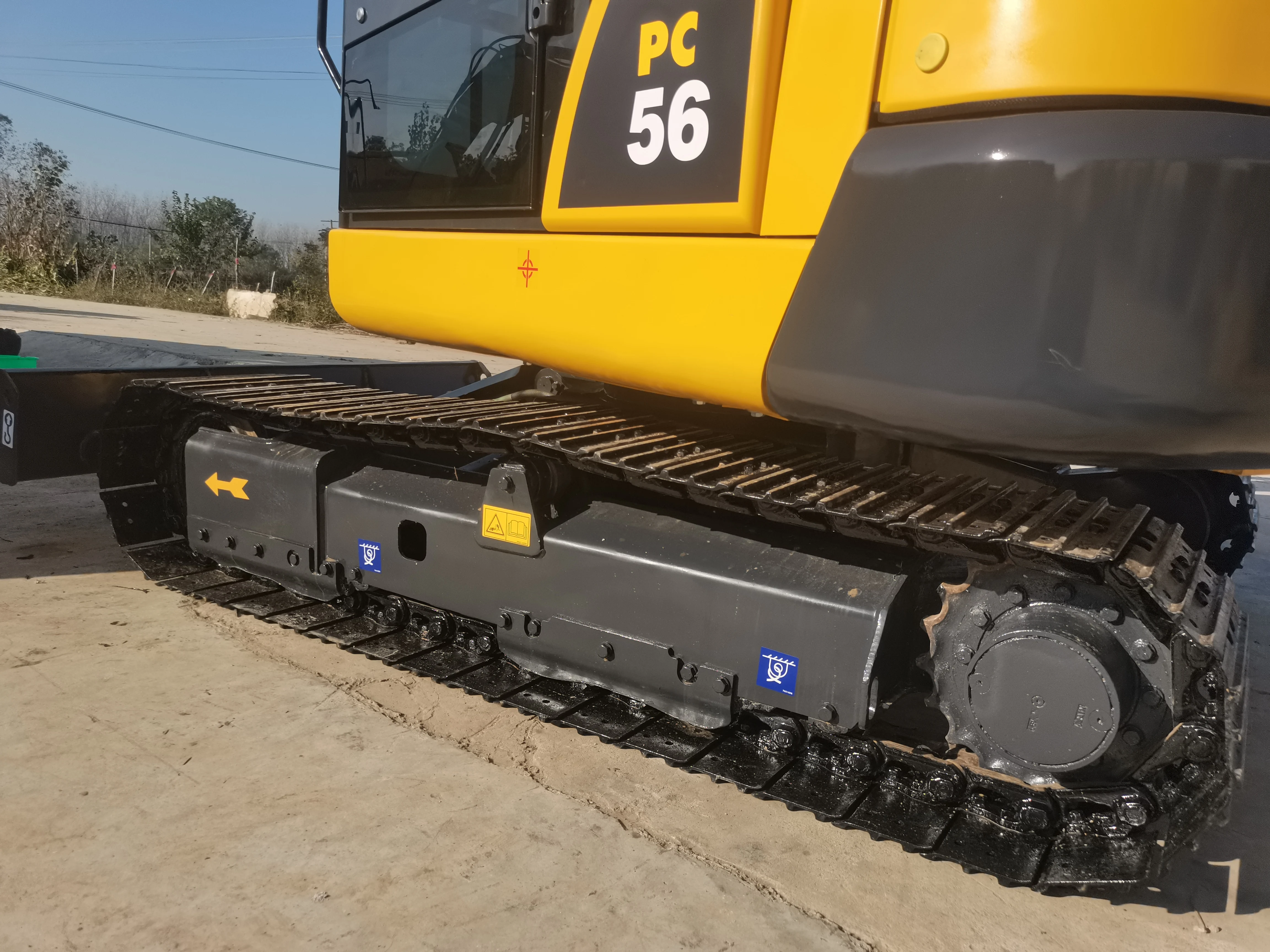 Hot Sale Used Komatsu 56-7 Excavator Original Japan Second-hand Hydraulic Construction Machine