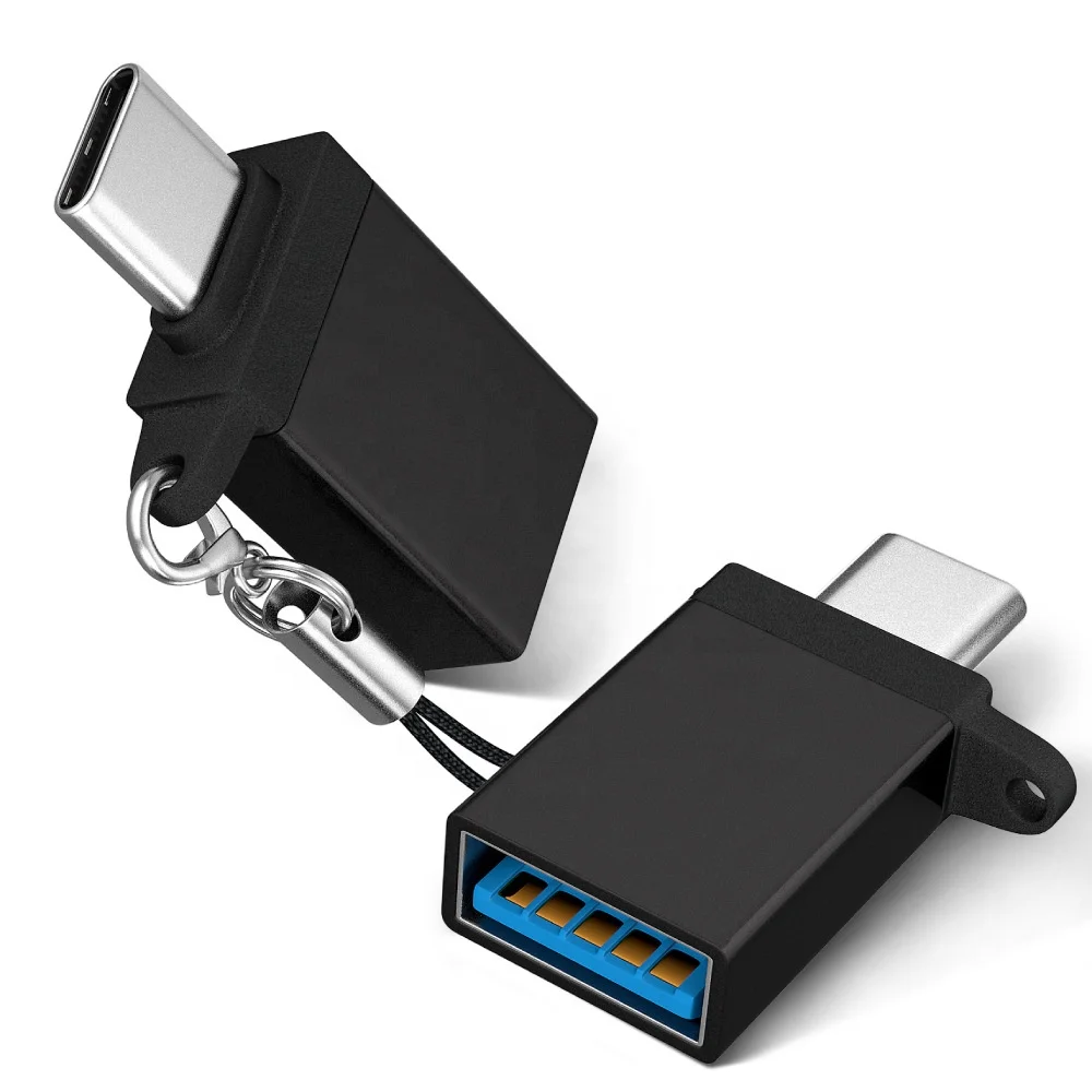 5Gbps Data Transfer USB C Male to 3.0 USB Female OTG Converter for Macbook iPad Samsung Mobile Flash Drive USB C OTG Adapter (1600411971242)
