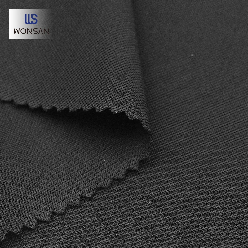 Law Enforcement Department Mercerized Cotton 65S Mercerizer Pique T-shirt Base Layer Plain Dyed Knitting Fabric