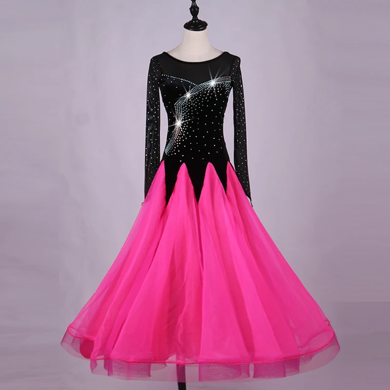 MQ026-1  Factory direct high quality ballroom performance   dancing dress