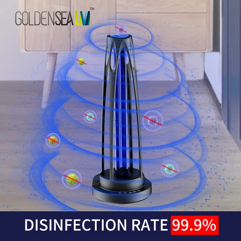 
36W Portable UVC germicidal CE REACH ETL Ultraviolet sterilizer light uv disinfection 