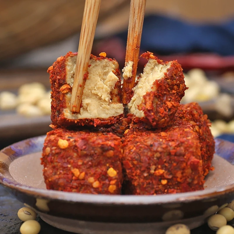 Hot Selling Product Chinese Traditional Healthy Food Tofu Spicy Fermented Bean Curd Snack