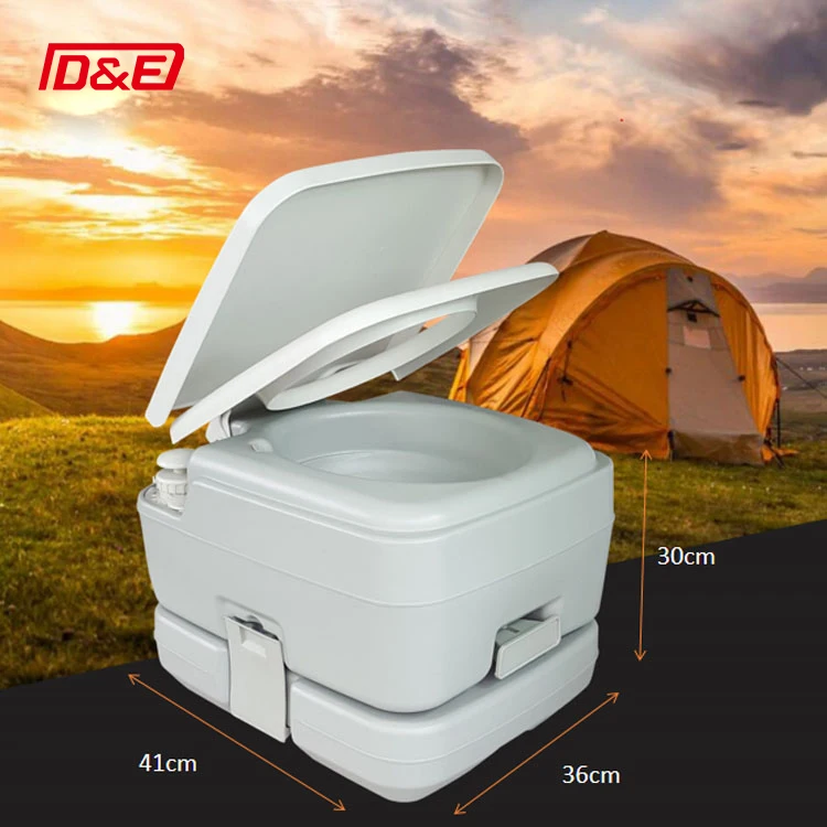 Hot Sales Outdoor Portable Toilet 10L Camping Travelling Hiking RV Toilet Outdoor Camper Portable Travel Toilet