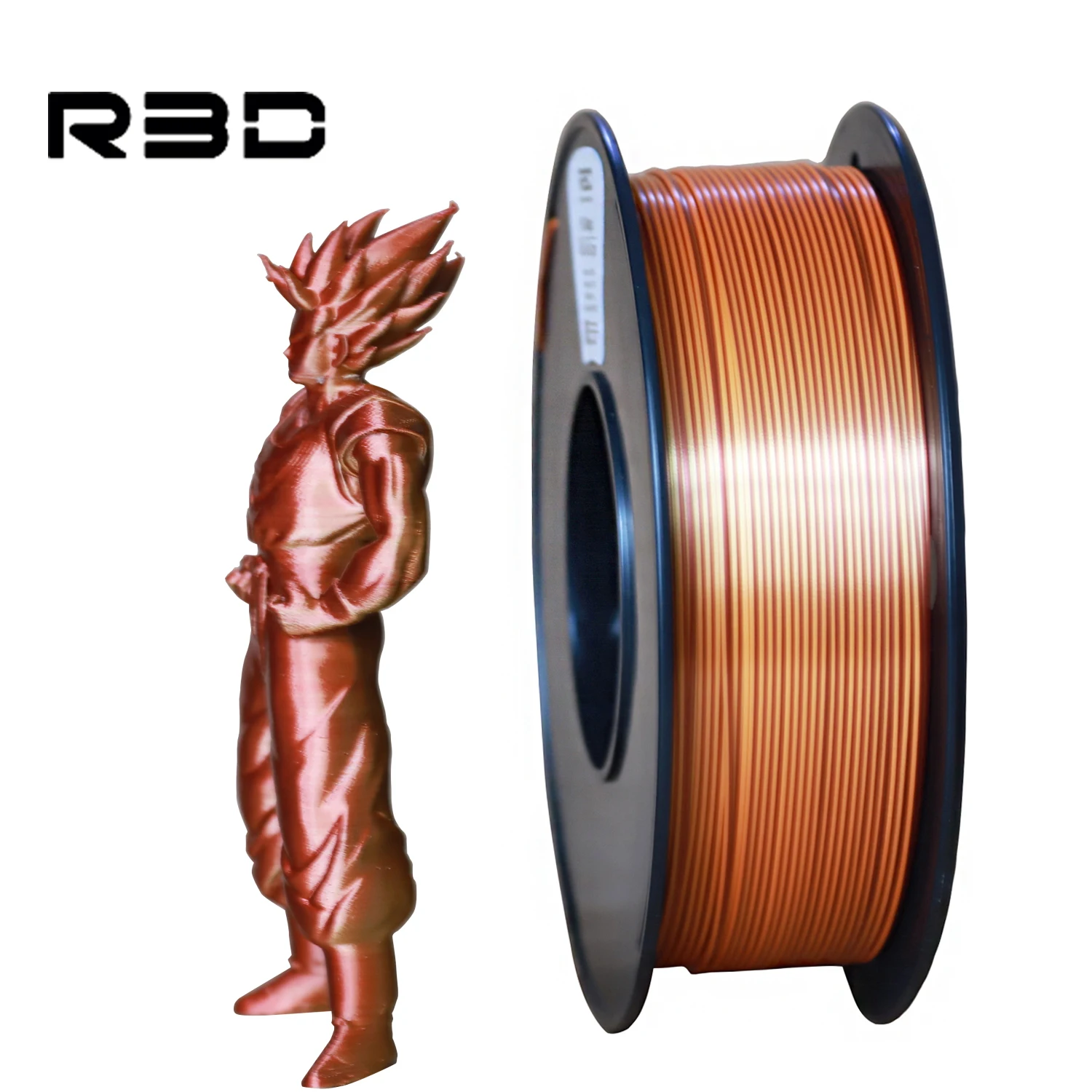 Wuhu R3D новейший двухцветный PLA-наполнитель двойного цвета для 3d печати 1 75 мм кг Magic