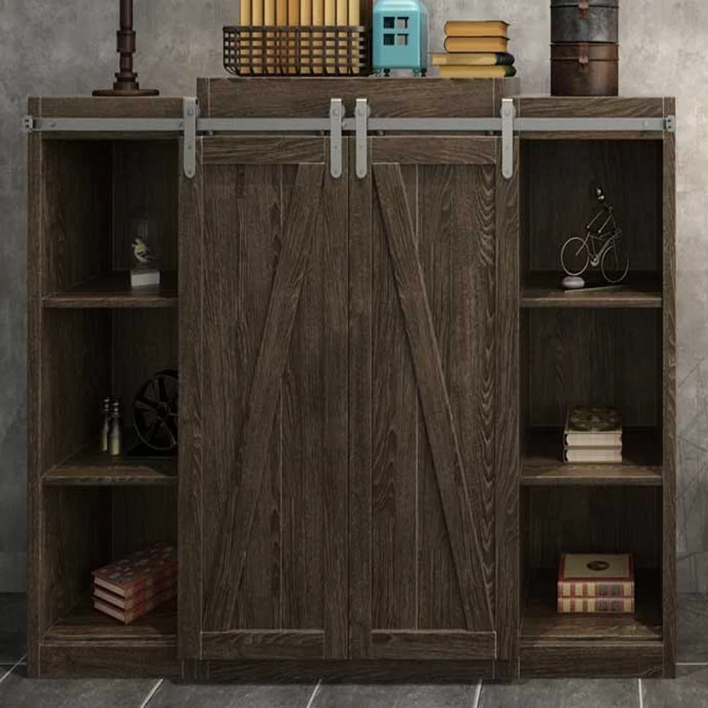 Wholesale Antique Tv Cabinet Table with Storage Rack Wooden Console Home Office Furniture Living Room Cabinets TV Stands Modern