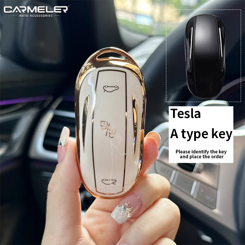Key Fob Cover For Tesla Model X Silicone Car Key Cover Shell Protector