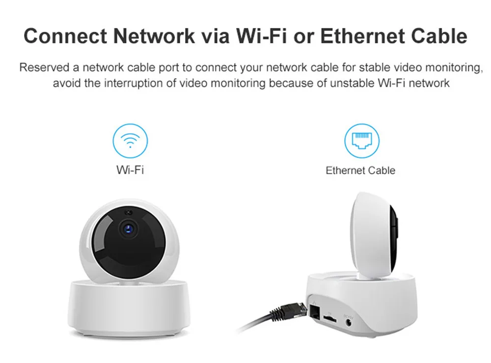 Интеллектуальный выключатель света SONOFF GK-200MP2-B беспроводная Wi-Fi ip-камера безопасности 360 градусов 1080P HD с поддержкой