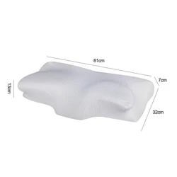 Side back stomach sleeper memory foam contour orthopedic cervical pillow for neck pain