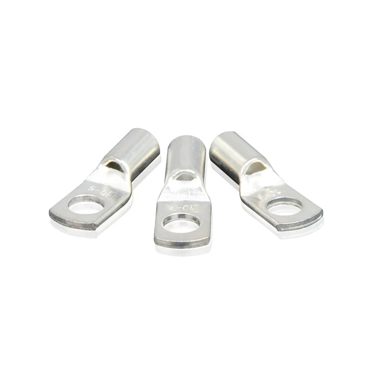 Медные трубчатые клеммы, луженые электрические медные кабельные наконечники, трубчатые клеммы