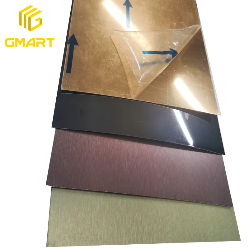 Gmart Decorative Material High Pressure Laminate Formica Laminate Sheets Price, Graphic Patterns Gold Laminate Sheets