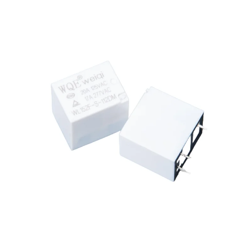 WL152F 12 Voltage 5 pin mini SPDT 20A 250VAC 125VAC 0.36W power relay 12v 24volt 20A PCB mini electric relay