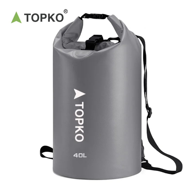 TOPKO Hot Sale Outdoor Dry Bag PVC Waterproof Backpack Water Floating Waterproof Dry Bag