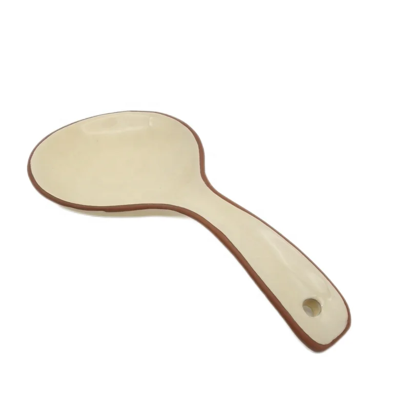 Full Decal Printing Ceramic European Style Kitchen Spoon Rest Holder for Sale
