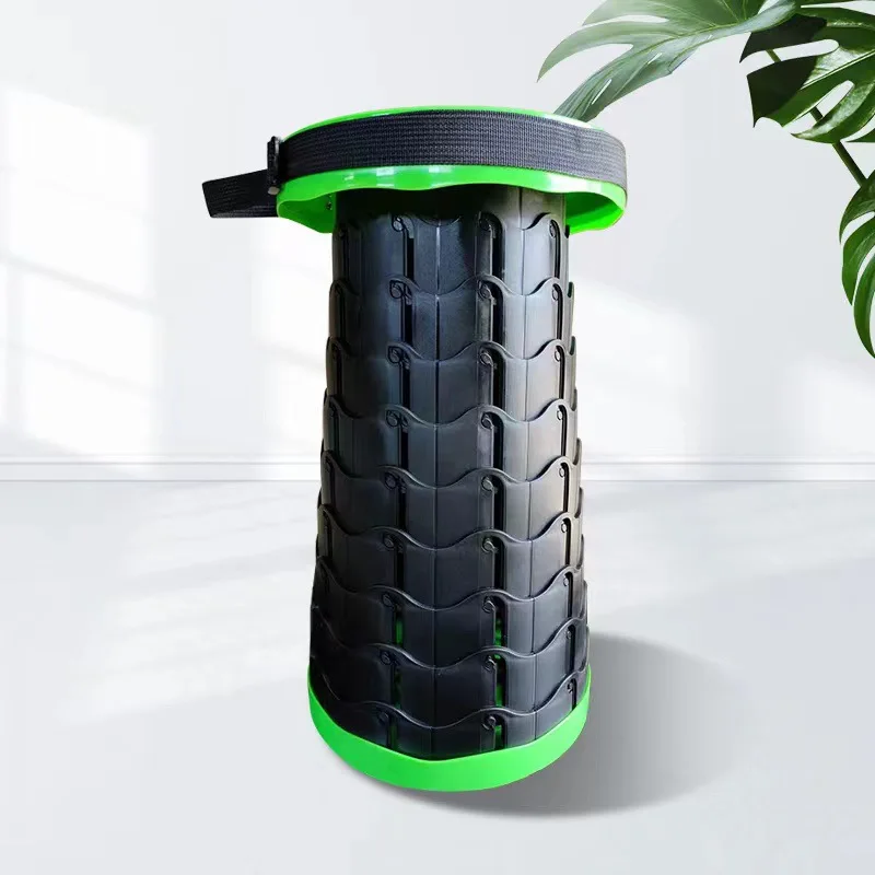 Retractable Portable Stool Collapsible Stool Lightweight Camping Telescopic Folding Stool For Outdoor Indoor