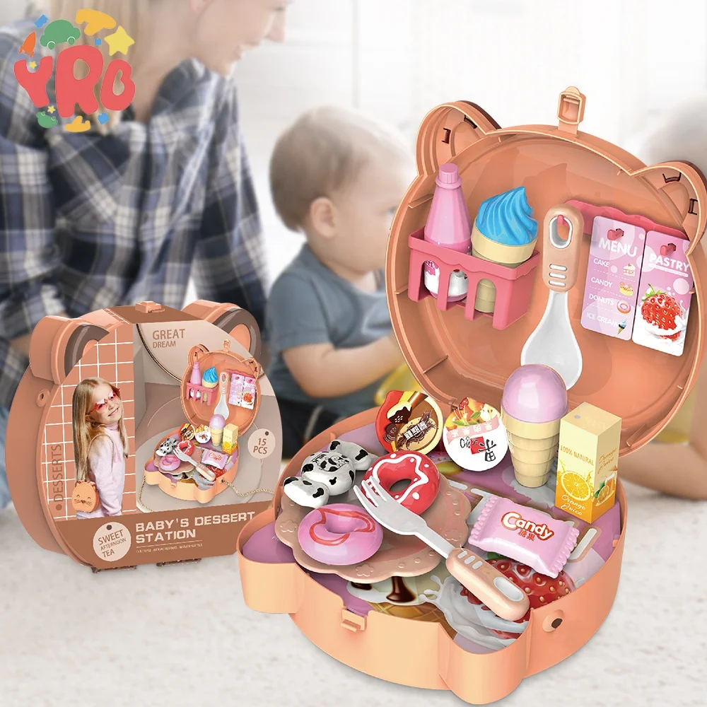 Factory Price Kitchen Set Toy Role Play House Doctor Set Toy Accessories Toys Storage Bag