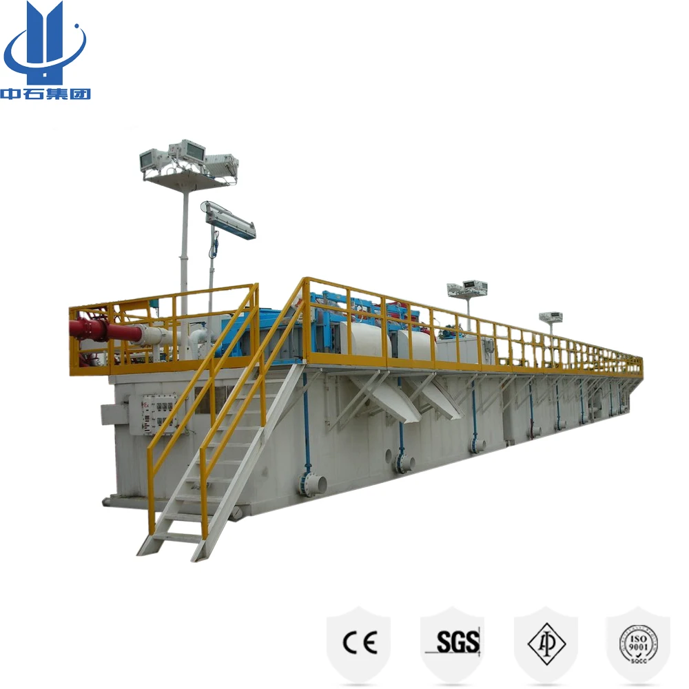 10-300M3 Mud Tank, Solid Control System for use in the oil and gas industry