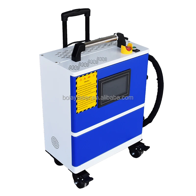 Limit Discount price mini 200W pulse laser cleaning machine metal rust removal machine portable JPT laser source