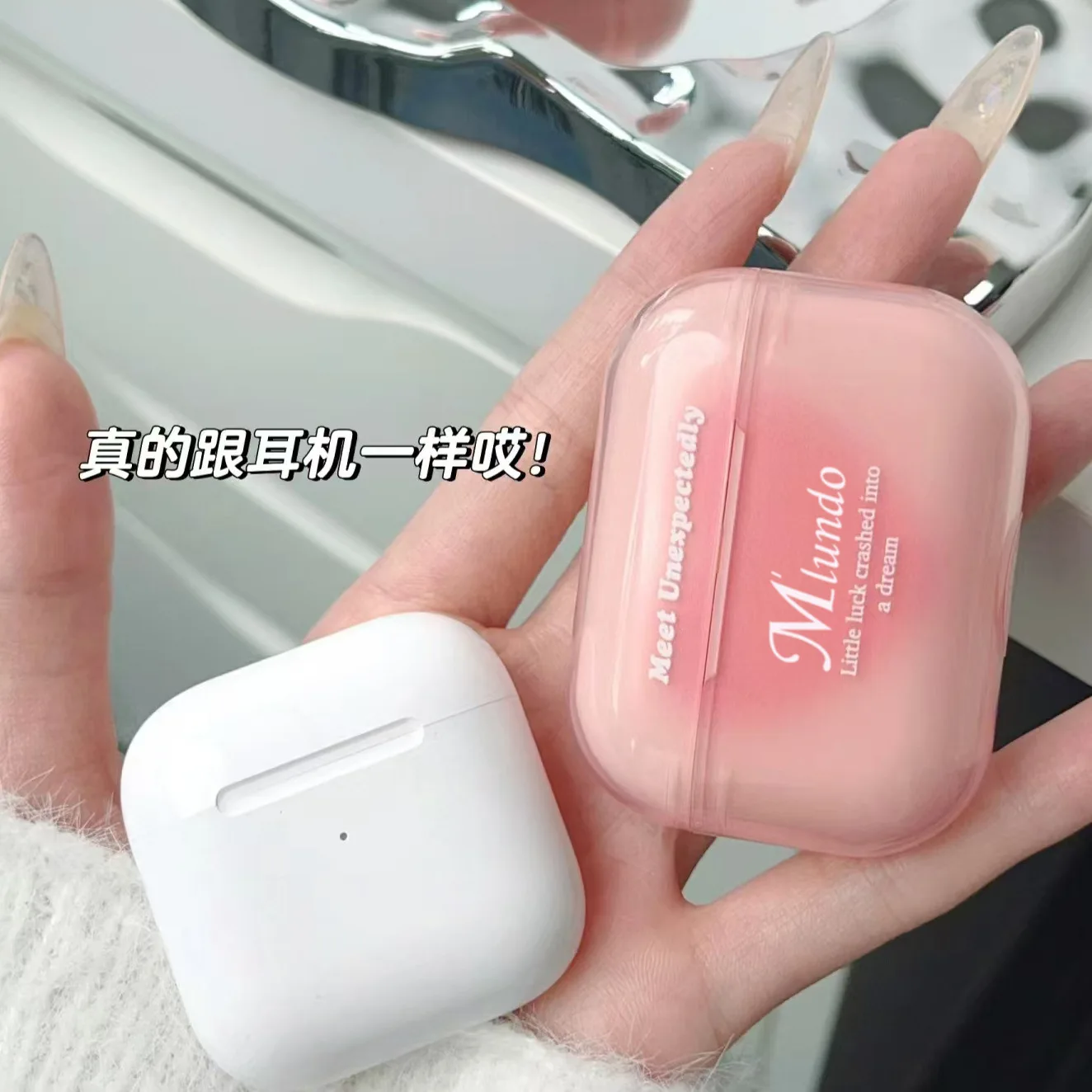 Korean Miundo 12 pc lip gloss double ear lip cream earphones with lip gloss matte glitter cream luxury lipstick bulk wholesale