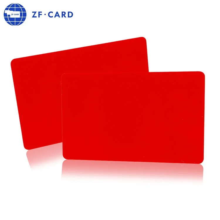 30 мил ПВХ цветная карта оптовая продажа для печати Rfid sle4442 smart nfc black Card поставщик