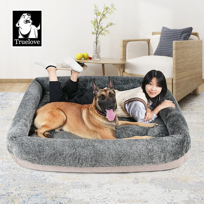 Truelove Deluxe Warm Pet Bed: High-Quality, Soft, and Removable Bedding for Large Dogs