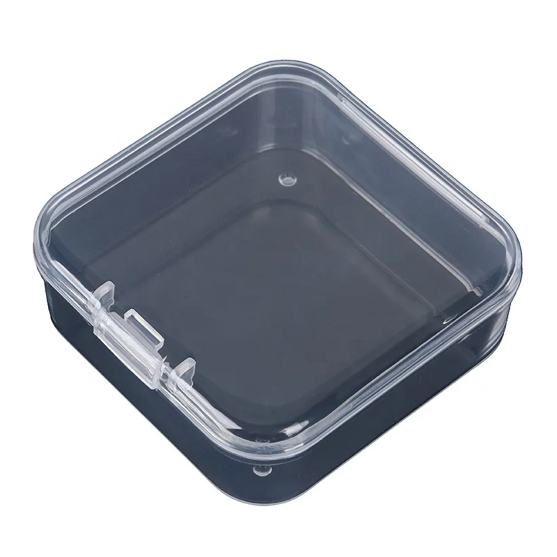 Wholesale Multifunction Accessory Storage Square Small Plastic Clear Storage Boxes With Lid