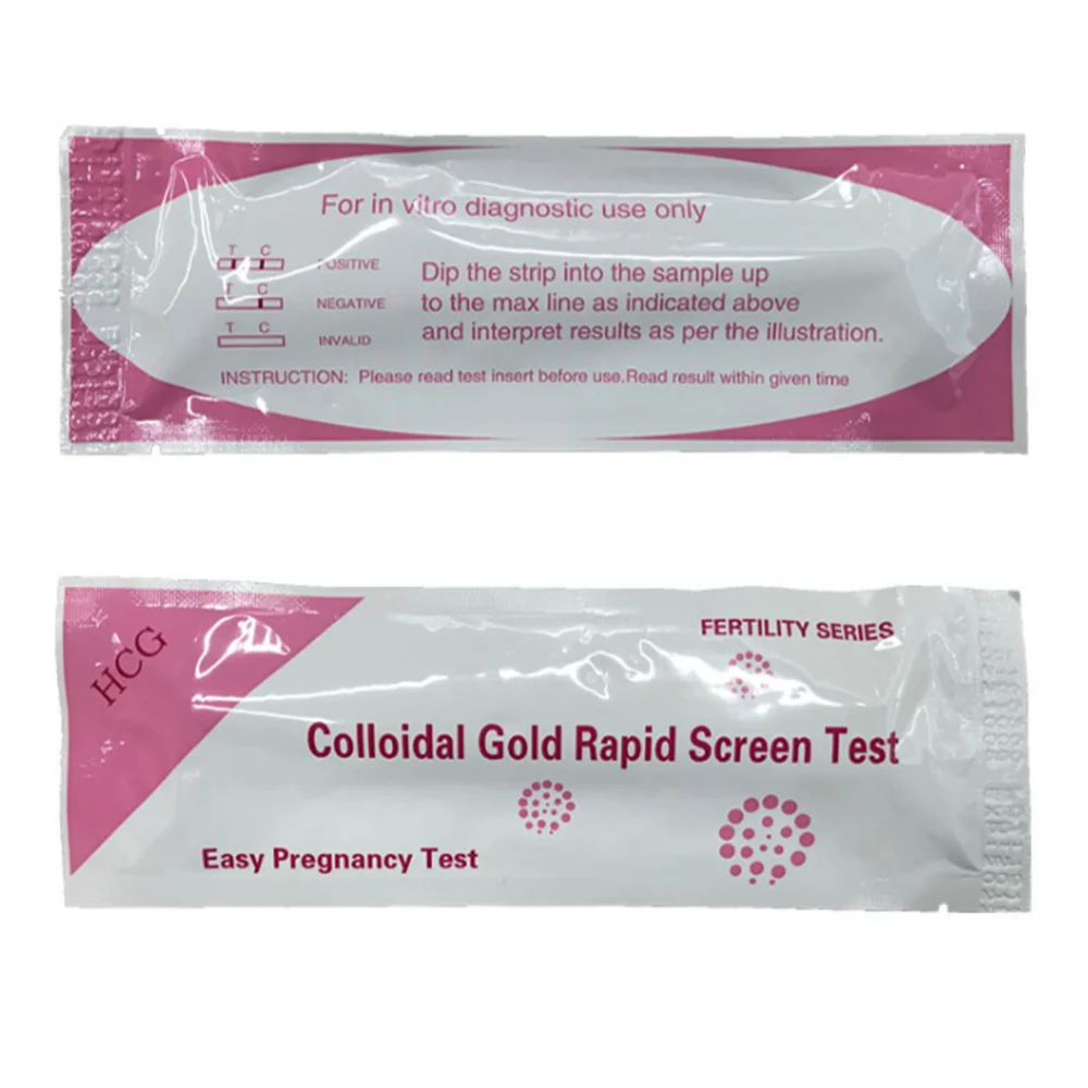 High sensitive pregnancy test kit rapid double check pregnancy test 2pcs HCG test pregnancy