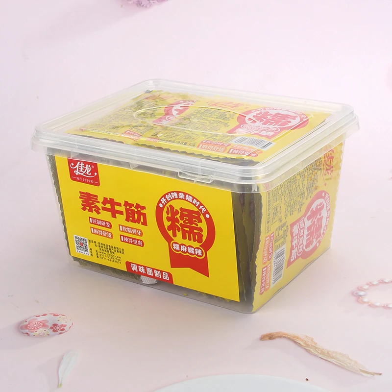 Chinese 70g Bagged Spicy Garlic Latiao Spicy Strips Chewy Bean Snacks Exotic Vegetarian Snacks