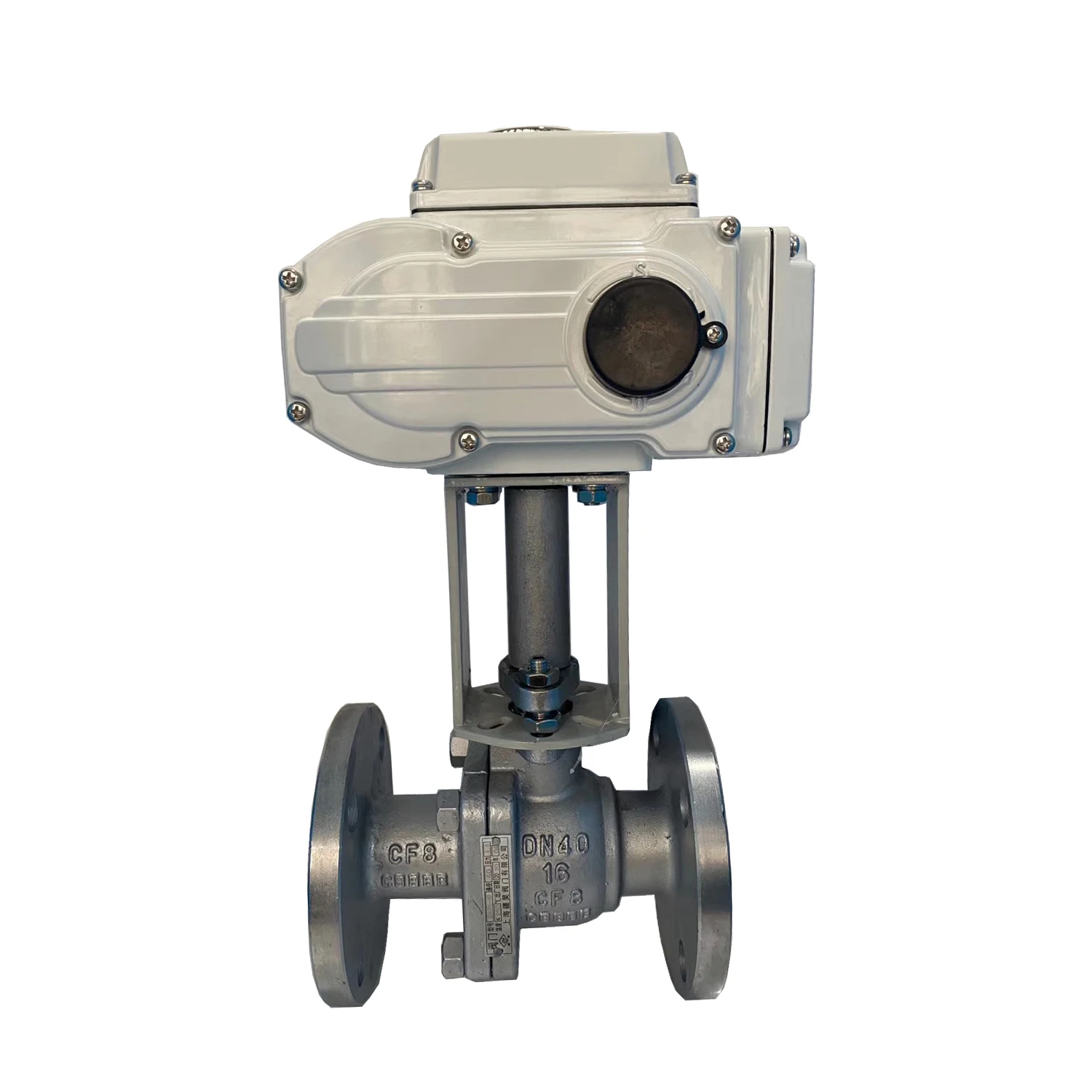 12V 24V DC 24V 110V 220V AC Flange Water Flow Control ball valve motorized ball valve control valve