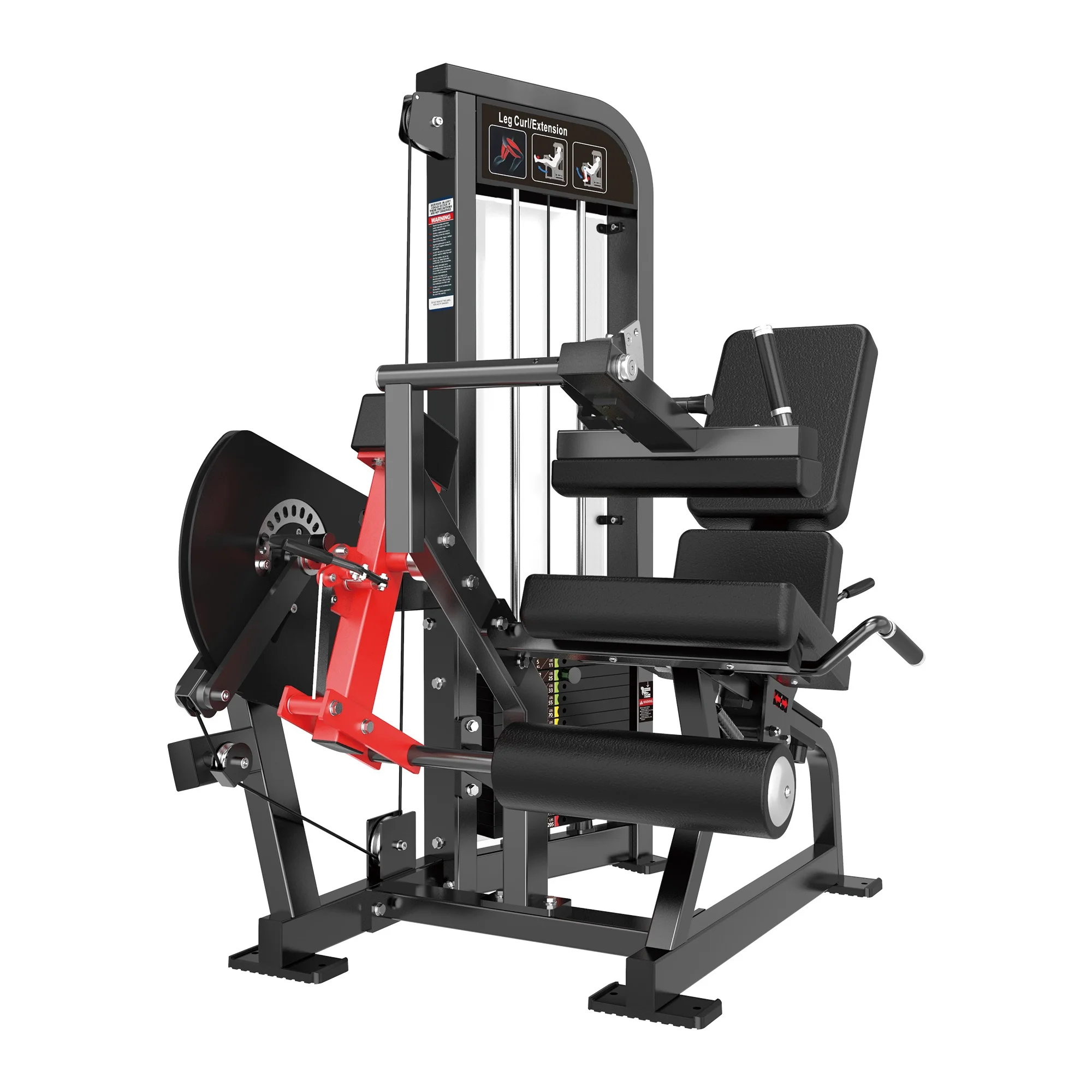 Affordable and Reliable Leg Training Machine Commercial Gym Machine HB1314 Leg Curl / Leg Extension