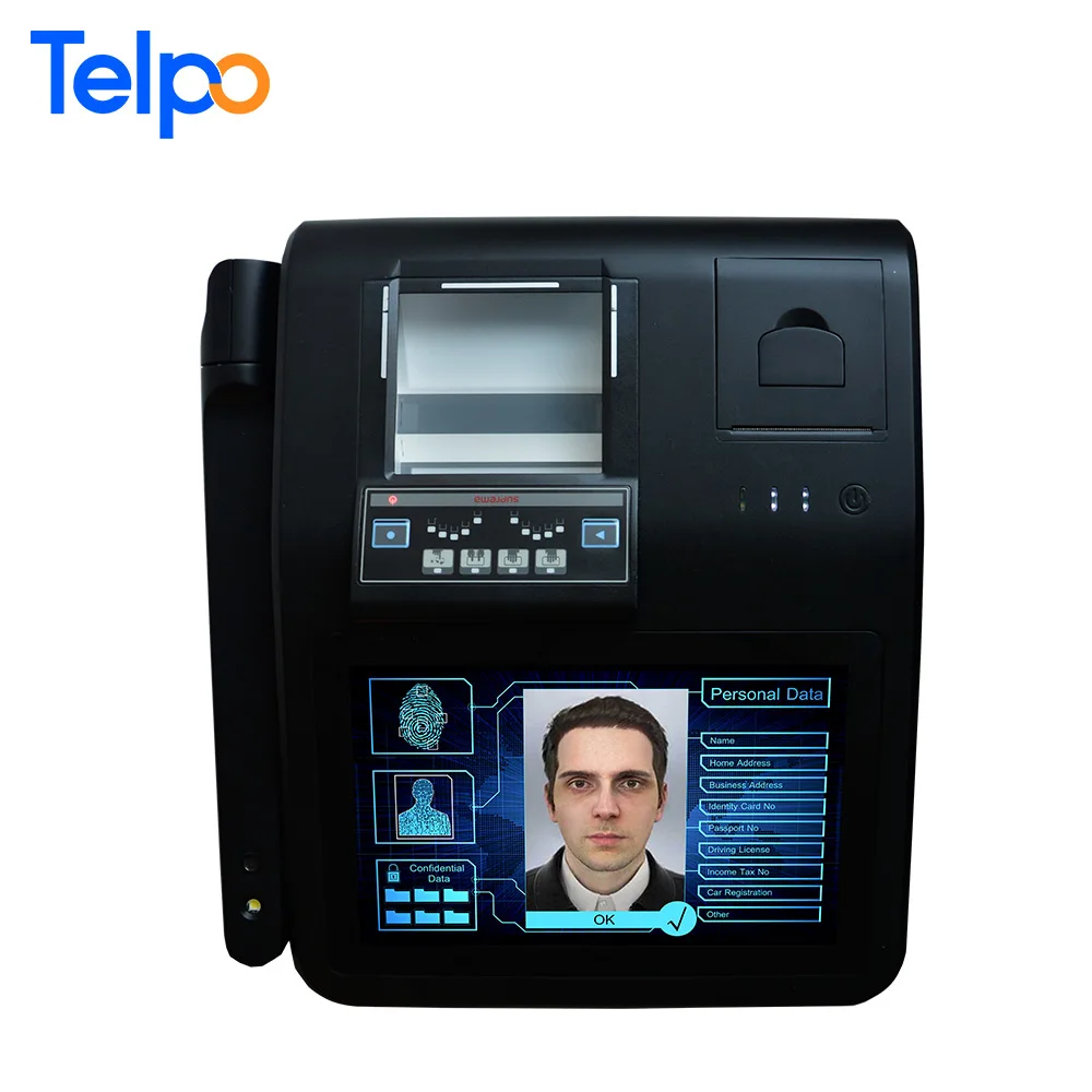 Автоматическая система отпечатков пальцев (AFIS) настольное устройство биометрическая рабочая станция с 58 мм