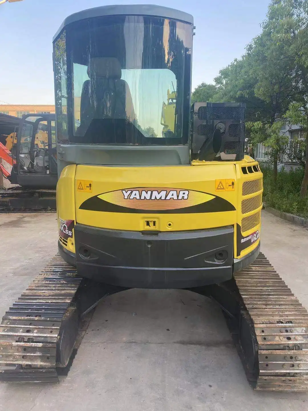 Экскаватор Yanmar Vio55 отличное качество низкая цена подержанный экскаватор в наличии