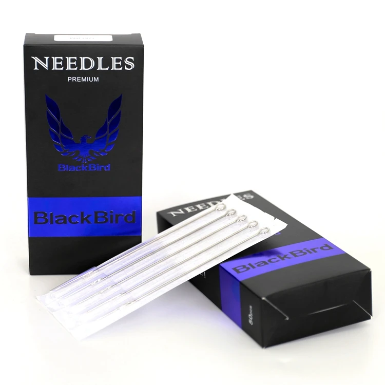 Custom Making Disposable Silver Stainless Steel Tattoo Piercing Needles