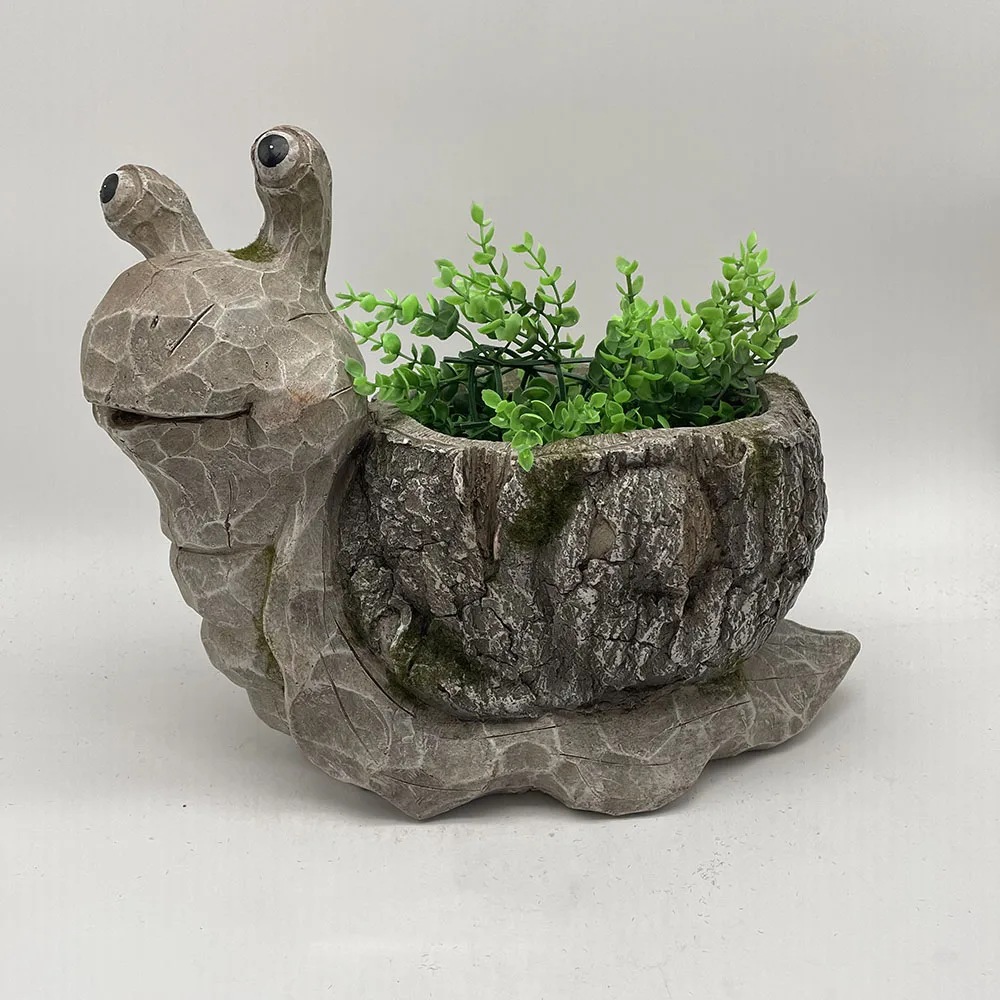 Turtle shape animal flower pot garden planters flower pot