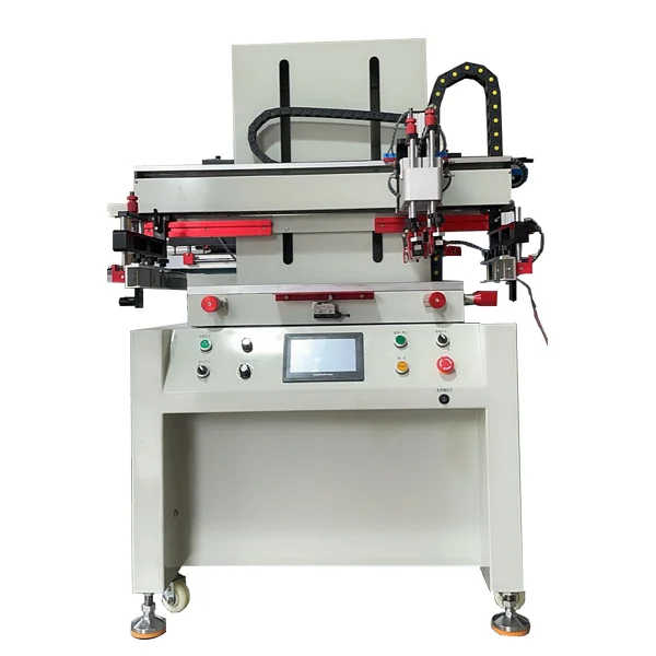 High Precision Single Color Semi Automatic Screen Printing Machine For Plastic Parts Machine Panel