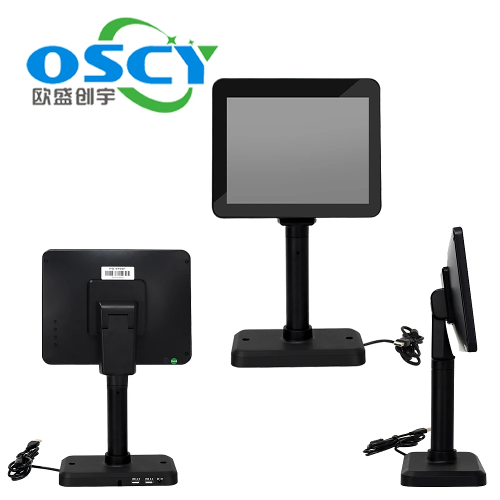 Usb-дисплей для клиента, 8 дюймов, 9,7 дюймов